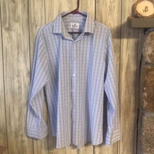 Mizzen + Main button down. Extra Large
